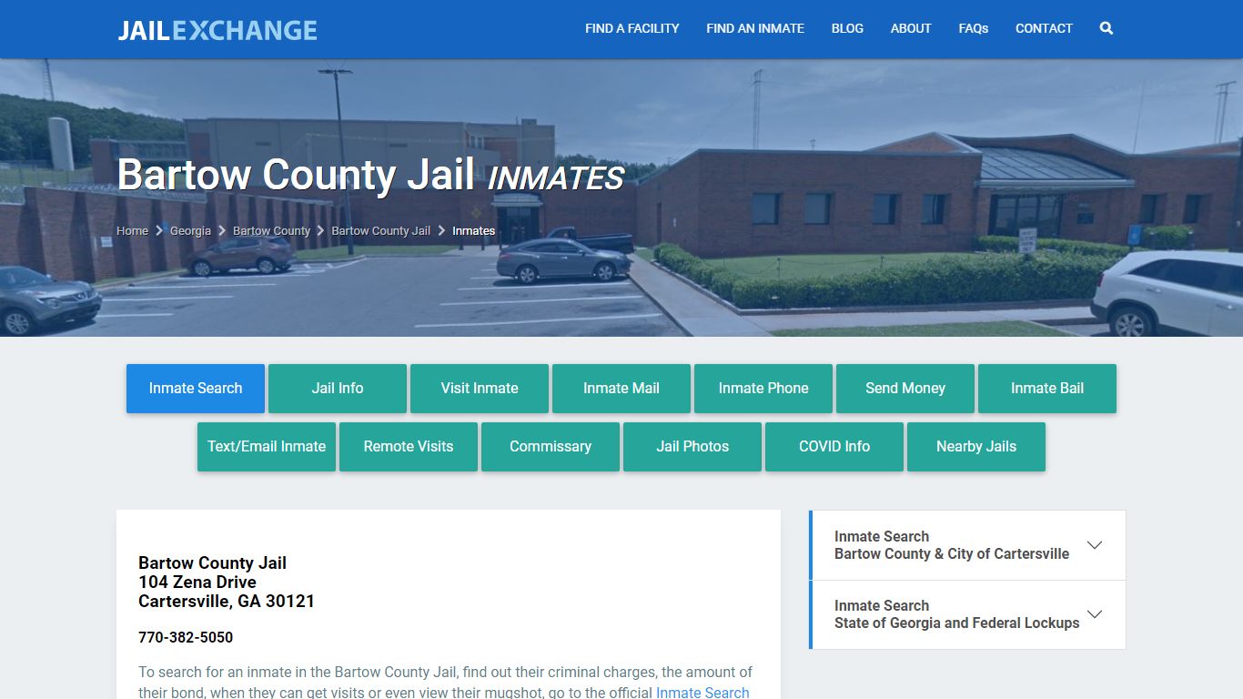 Bartow County Jail Inmates | Arrests | Mugshots | GA